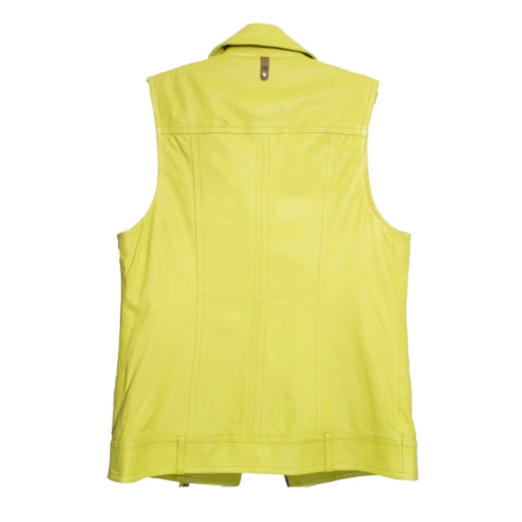 Mackage Frederica Lamb Leather Moto Vest - Picture 3 of 8